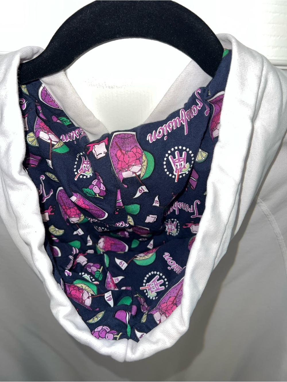 Barstool Sports Men's White Transfusion Hoodie - Picture 5 of 5